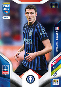 Benjamin Pavard Internazionale Milano Panini FIFA 365 2026 Adrenalyn XL #INT4