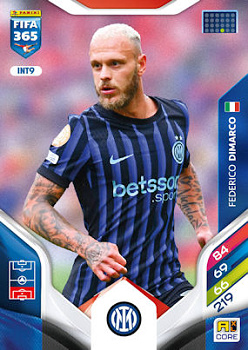 Federico Dimarco Internazionale Milano Panini FIFA 365 2026 Adrenalyn XL #INT9