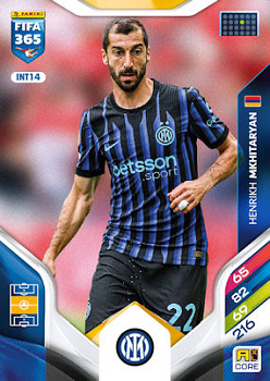 Henrikh Mkhitaryan Internazionale Milano Panini FIFA 365 2026 Adrenalyn XL #INT14