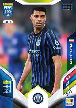 Mehdi Taremi Internazionale Milano Panini FIFA 365 2026 Adrenalyn XL #INT16