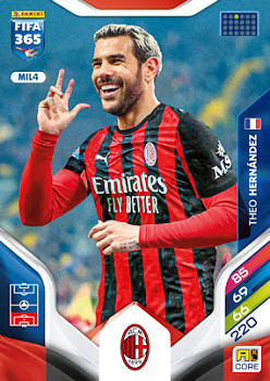 Theo Hernandez A.C. Milan Panini FIFA 365 2026 Adrenalyn XL #MIL4