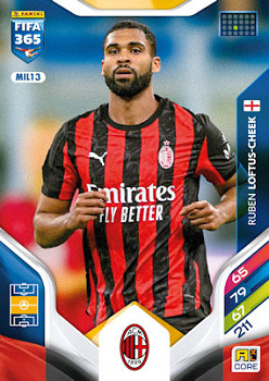 Ruben Loftus-Cheek A.C. Milan Panini FIFA 365 2026 Adrenalyn XL #MIL13