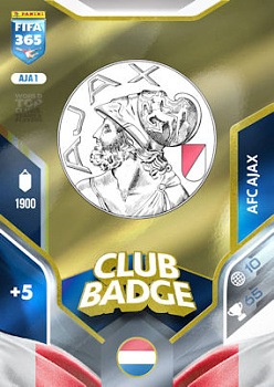 Club Badge AFC Ajax Panini FIFA 365 2026 Adrenalyn XL Club Badge #AJA1