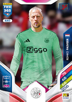 Remko Pasveer AFC Ajax Panini FIFA 365 2026 Adrenalyn XL #AJA2