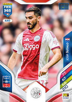Josip Sutalo AFC Ajax Panini FIFA 365 2026 Adrenalyn XL #AJA5