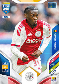 Jorthy Mokio AFC Ajax Panini FIFA 365 2026 Adrenalyn XL #AJA6