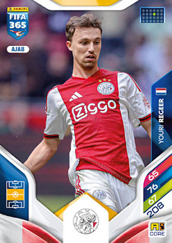 Youri Regeer AFC Ajax Panini FIFA 365 2026 Adrenalyn XL #AJA8