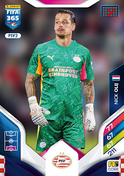 Nick Olij PSV Eindhoven Panini FIFA 365 2026 Adrenalyn XL #PSV2