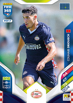 Couhaib Driouech PSV Eindhoven Panini FIFA 365 2026 Adrenalyn XL #PSV17