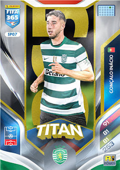 Goncalo Inacio Sporting CP Panini FIFA 365 2026 Adrenalyn XL Titan #SPO7