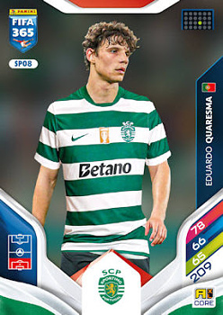 Eduardo Quaresma Sporting CP Panini FIFA 365 2026 Adrenalyn XL #SPO8