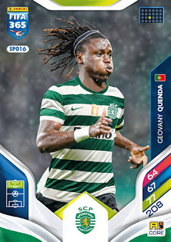 Geovany Quenda Sporting CP Panini FIFA 365 2026 Adrenalyn XL #SPO16