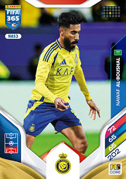 Nawaf Al-Boushal Al-Nassr FC Panini FIFA 365 2026 Adrenalyn XL #NAS3