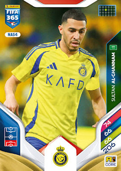 Sultan Al-Ghannam Al-Nassr FC Panini FIFA 365 2026 Adrenalyn XL #NAS4