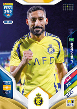 Ali Al-Hassan Al-Nassr FC Panini FIFA 365 2026 Adrenalyn XL #NAS10
