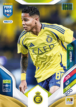 Wesley Al-Nassr FC Panini FIFA 365 2026 Adrenalyn XL #NAS13