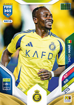 Sadio Mane Al-Nassr FC Panini FIFA 365 2026 Adrenalyn XL #NAS16
