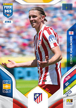 Conor Gallagher Atletico Madrid Panini FIFA 365 2026 Adrenalyn XL #ATM8