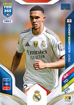 Trent Alexander-Arnold Real Madrid Panini FIFA 365 2026 Adrenalyn XL #RMA3