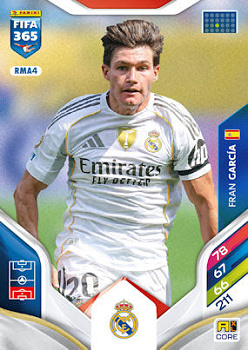 Fran Garcia Real Madrid Panini FIFA 365 2026 Adrenalyn XL #RMA4