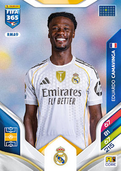Eduardo Camavinga Real Madrid Panini FIFA 365 2026 Adrenalyn XL #RMA9