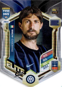 Francesco Acerbi Internazionale Milano Panini FIFA 365 2026 Adrenalyn XL Elite Cut #JWL4