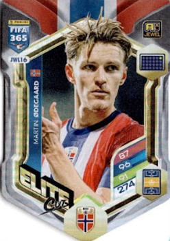 Martin Odegaard Norway Panini FIFA 365 2026 Adrenalyn XL Elite Cut #JWL16
