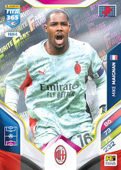 Mike Maignan A.C. Milan Panini FIFA 365 2026 Adrenalyn XL Fans' Favourite #FAN4