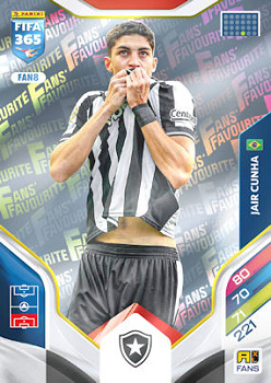 Jair Cunha Botafogo Panini FIFA 365 2026 Adrenalyn XL Fans' Favourite #FAN8