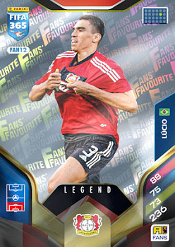 Lucio Bayer 04 Leverkusen Panini FIFA 365 2026 Adrenalyn XL Legend #FAN12
