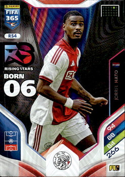 Jorrel Hato AFC Ajax Panini FIFA 365 2026 Adrenalyn XL Rising Star #RS4