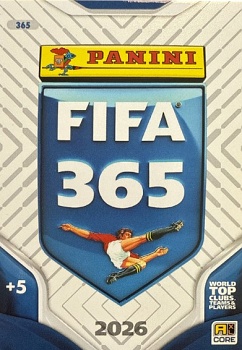 FIFA 365 Logo - Panini FIFA 365 2026 Adrenalyn XL FIFA 365 Logo #PF365