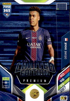 Desire Doue Paris Saint-Germain Panini FIFA 365 2026 Adrenalyn XL Limited Edition - Premium #LE-DD