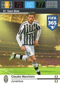 Claudio Marchisio Juventus FC Panini FIFA 365 2015 Adrenalyn XL  #97