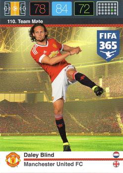 Daley Blind Manchester United Panini FIFA 365 2015 Adrenalyn XL  #110