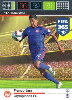Franco Jara Olympiacos FC Panini FIFA 365 2015 Adrenalyn XL  #117