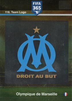 Team Logo Olympique Marseille Panini FIFA 365 2015 Adrenalyn XL Team Logo #118