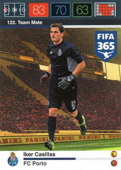 Iker Casillas FC Porto Panini FIFA 365 2015 Adrenalyn XL  #122