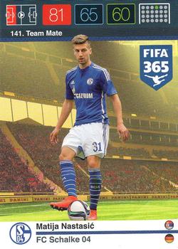 Matija Nastasic Schalke 04 Panini FIFA 365 2015 Adrenalyn XL  #141