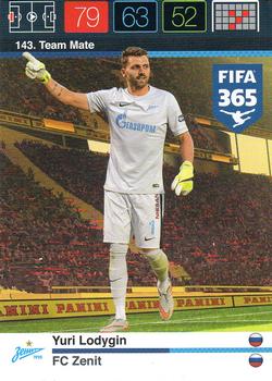 Yuri Lodygin Zenit Petersburg Panini FIFA 365 2015 Adrenalyn XL  #143