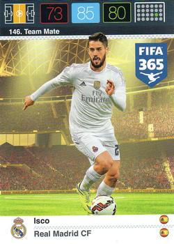 Isco Real Madrid Panini FIFA 365 2015 Adrenalyn XL  #146