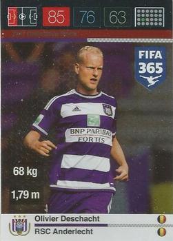 Olivier Deschacht RSC Anderlecht Panini FIFA 365 2015 Adrenalyn XL Defensive Rock #245