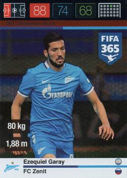 Ezequiel Garay Zenit Petersburg Panini FIFA 365 2015 Adrenalyn XL Defensive Rock #261