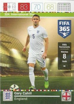 Gary Cahill England Panini FIFA 365 2015 Adrenalyn XL International Star #324