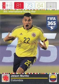 Jeison Murillo Colombia Panini FIFA 365 2015 Adrenalyn XL International Rising Star #353