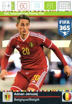 Adnan Januzaj Belgium Panini FIFA 365 2015 Adrenalyn XL International Rising Star #356