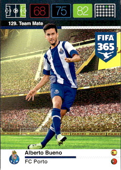 Alberto Bueno FC Porto Panini FIFA 365 2015 Adrenalyn XL Nordic Edition  #129