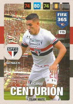 Ricardo Centurion Sao Paulo FC Panini FIFA 365 2017 Adrenalyn XL  #115