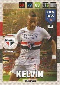 Kelvin Sao Paulo FC Panini FIFA 365 2017 Adrenalyn XL  #117