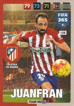 Juanfran Atletico Madrid Panini FIFA 365 2017 Adrenalyn XL  #128